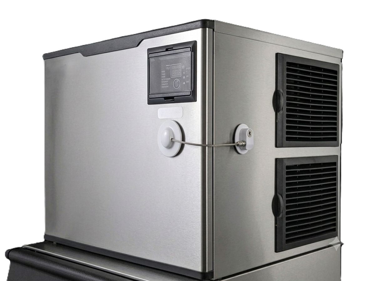 Universal Adhesive Cable Lock for Ice Machines