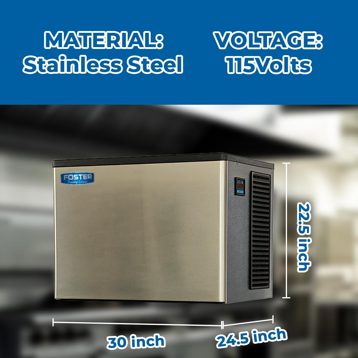 Foster Ice Machine Twining series 500 Lbs Head