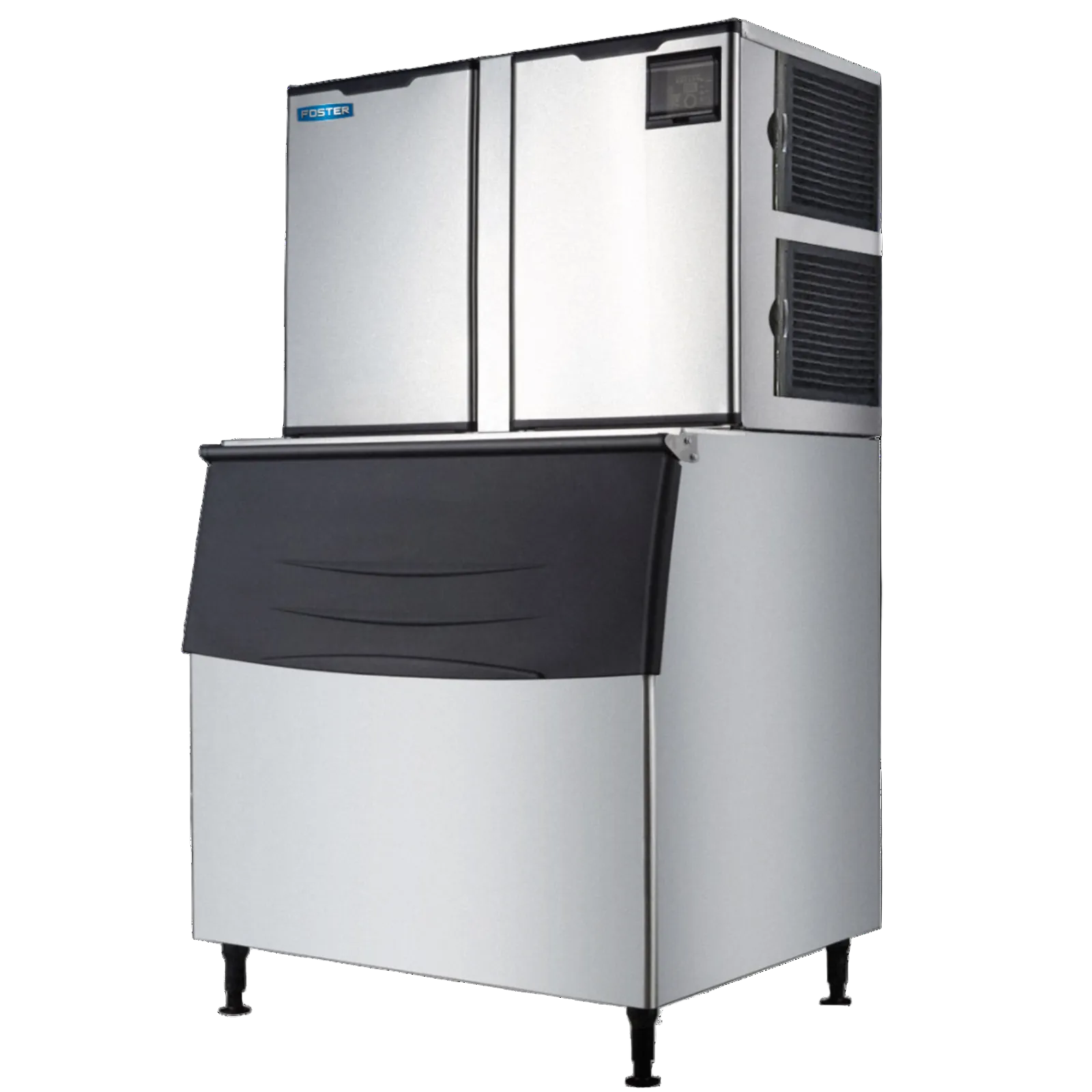 Water-Cooled Ice Machine 1500 Lbs with 900 Lbs. Bin