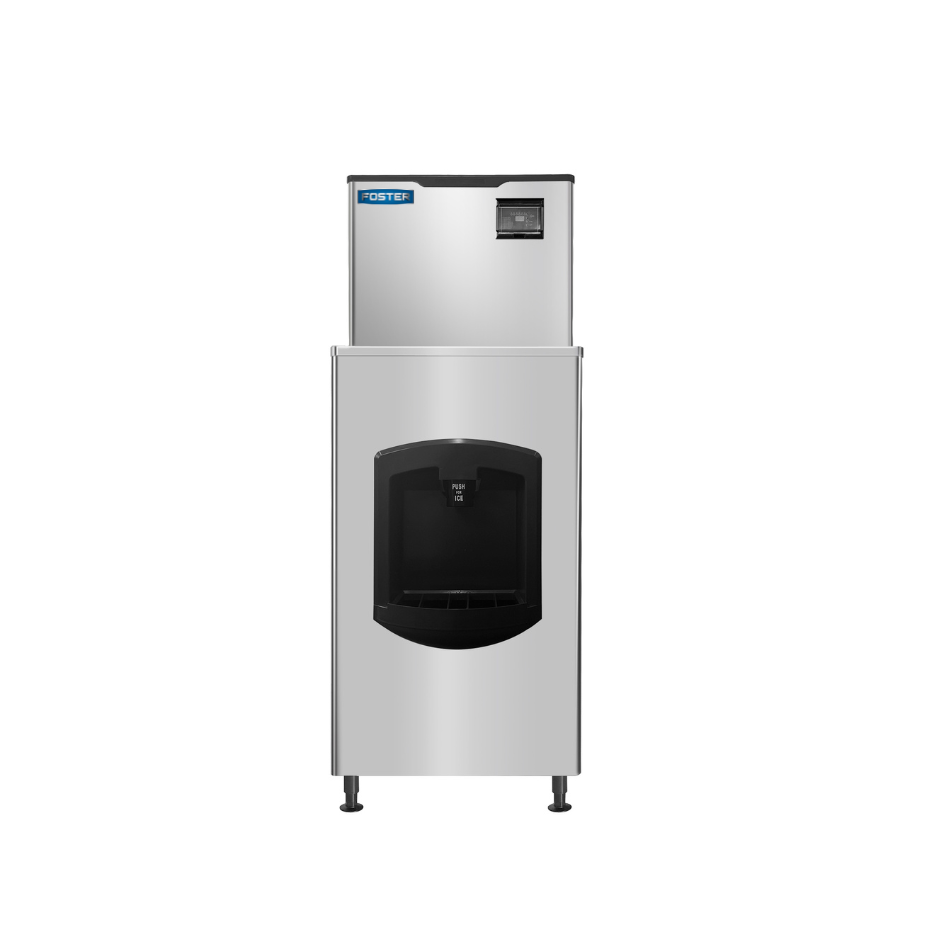 Foster Ice Machine 505 Lbs. Air-Cooled With 180 Lbs. Hotel Dispenser model GSD-220-D
