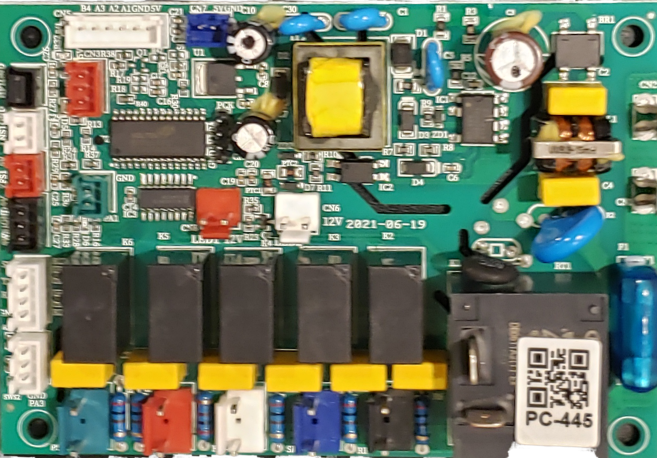 PC Board & Control Panel For select Undercounter Ice machines (v-445)