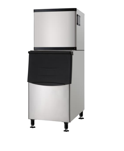 Snooker Ice Machine 700 Lbs. Capacity, Air-Cooled, With 375 Lbs. Ice Bin