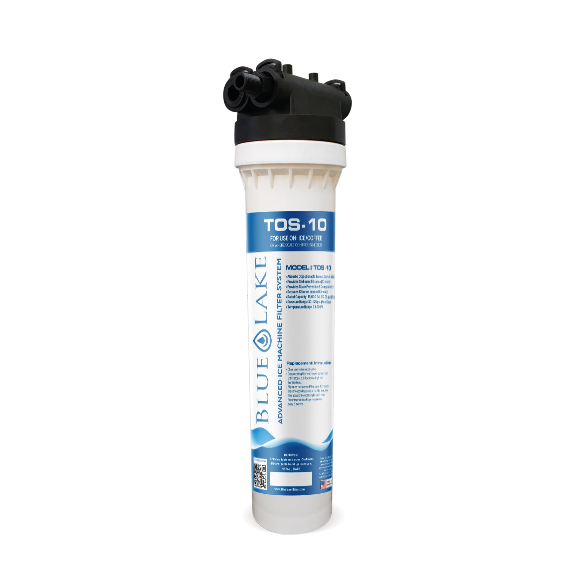 Advanced Ice Machine Filter kit Model KTOS-10