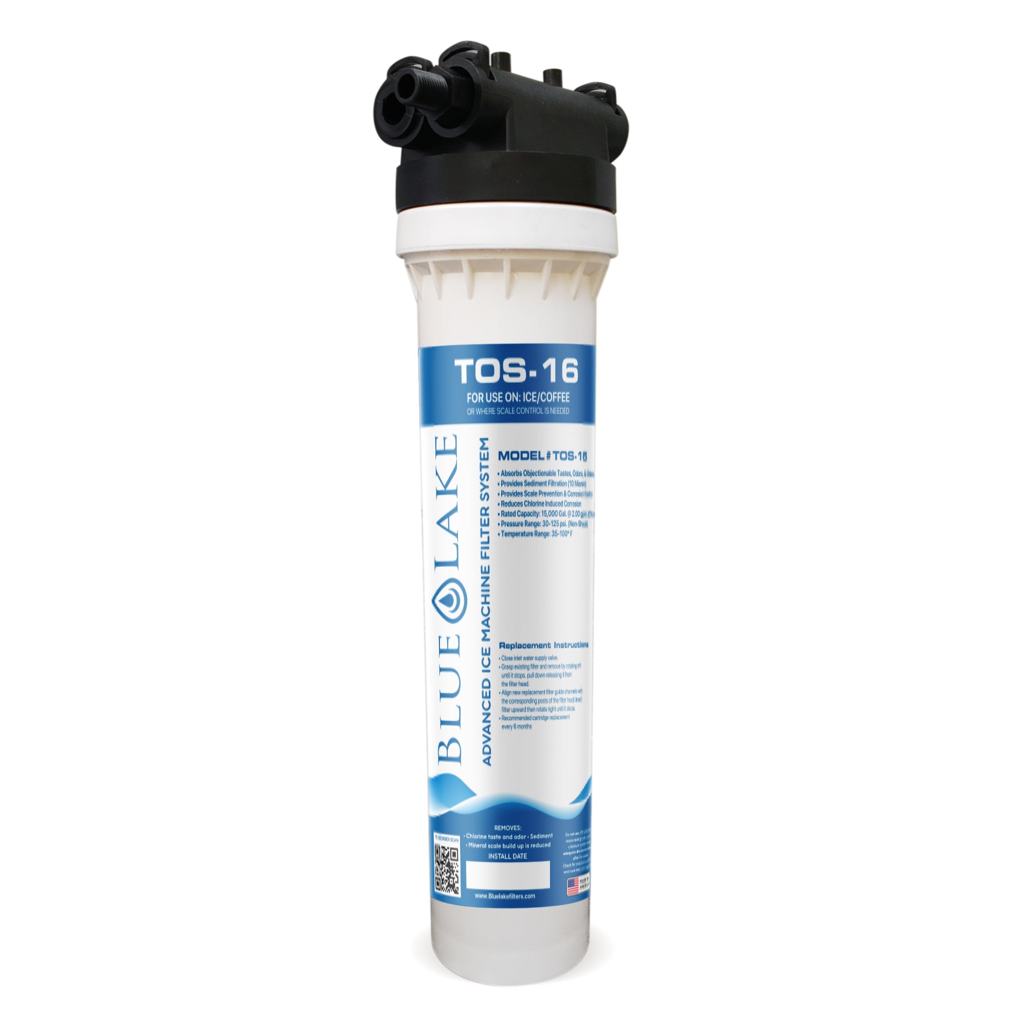 Advanced Ice Machine Filter kit KTOS-16