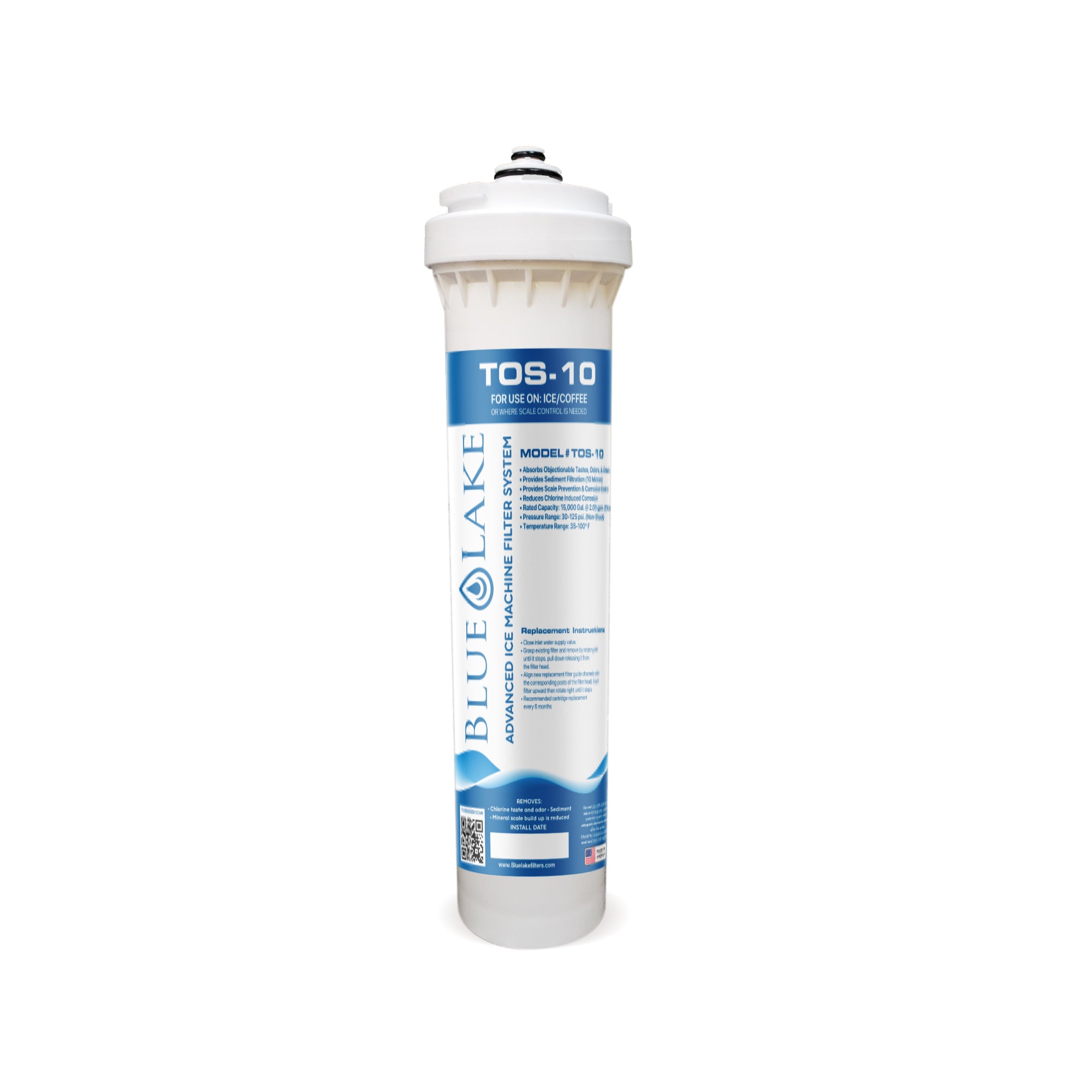 Blue Lake Cartridge Replacement TOS-10