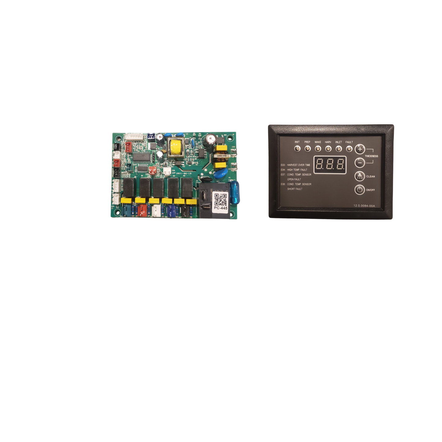 Circuit Board with Control Panel & Display for Undercounter Ice Machine