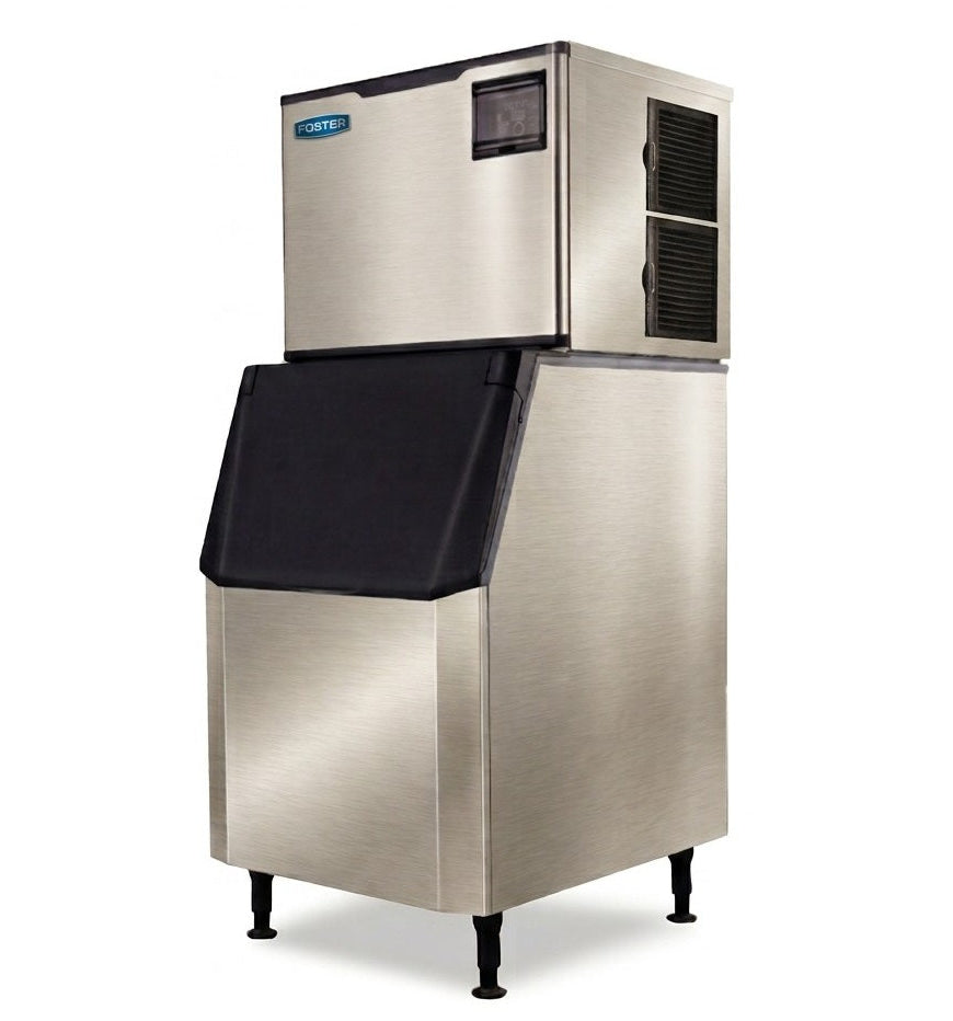 Foster Ice Machine 350 Lbs. Air-Cooled Full Cube With 275 Lbs. Bin