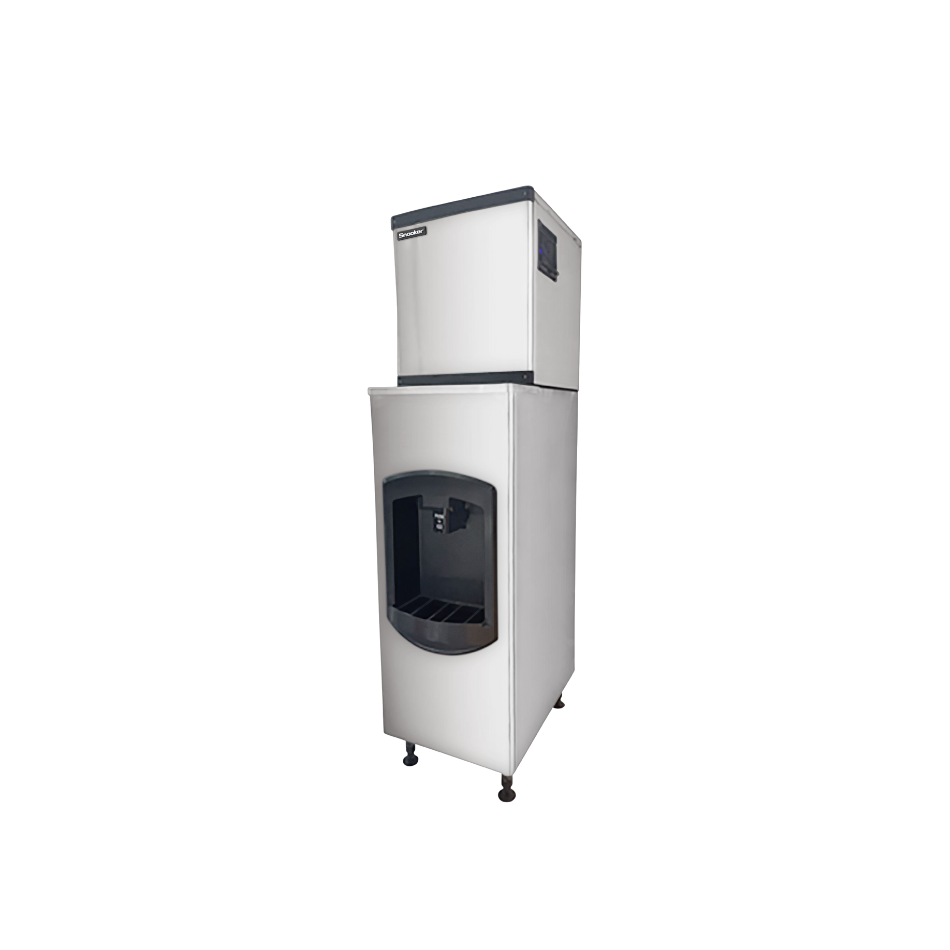 Foster Ice Machine 350 Lbs. Air-Cooled With 120 Lbs. Bin and Dispenser
