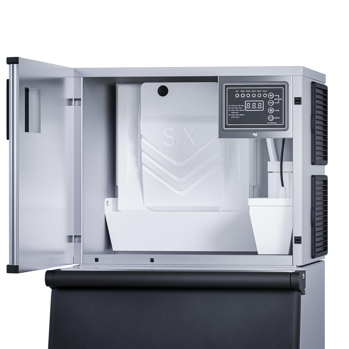 Foster Ice Machine Air-Cooled 500 lbs with 375 lbs Bin FIM-505-F ...