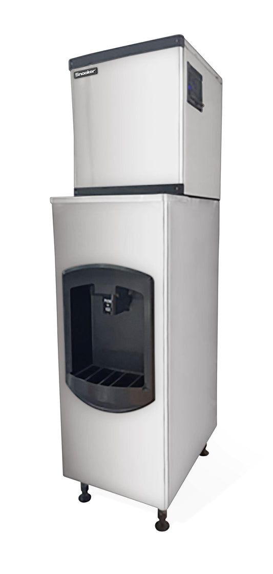 Modular Ice Machine 350 Lb Air-Cooled With 120 Lb Bin and Dispenser